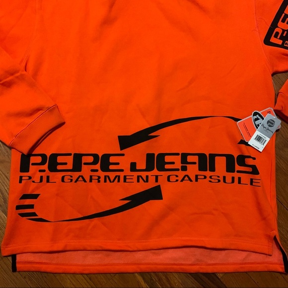 NWT VINTAGE PEPE JEANS HOODIE 90s - Picture 3 of 5